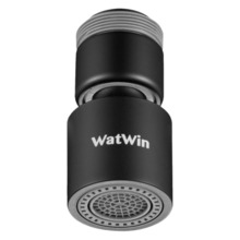 Strålsamlare m/kulled M22/M24 Svart Watwin